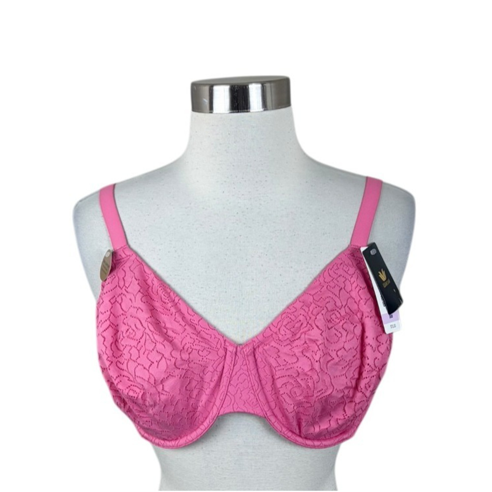 Wacoal Inside Job NEW Full Coverage Underwire Bra 38D Pink